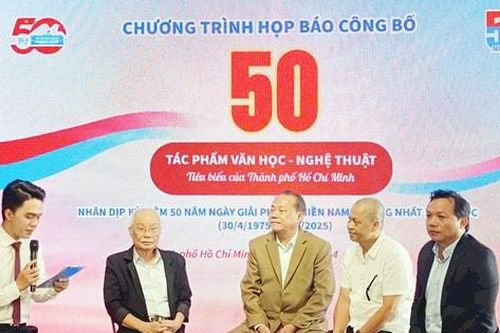 TP Hồ Chí Minh: Công bố 50 tác phẩm văn học - nghệ thuật tiêu biểu