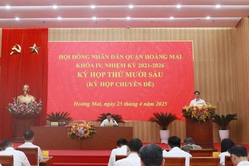 Quận Hoàng Mai thông qua chủ trương sắp xếp đơn vị hành chính
