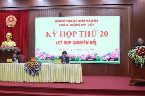 HĐND huyện Phú Xuyên thông qua Nghị quyết thành lập 4 đơn vị hành chính cơ sở