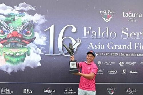 Golfer Nguyễn Tuấn Anh vô địch giải Faldo Series Asia Grand Final 2025