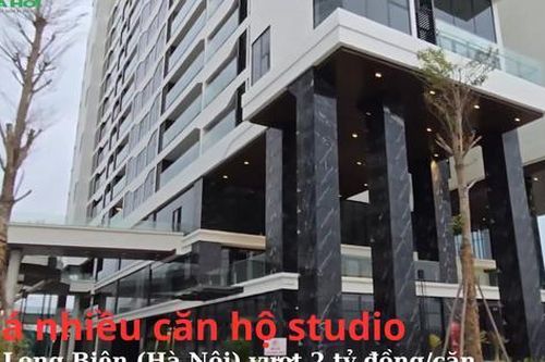 Giá nhiều căn hộ studio tại Long Biên, Hà Nội vượt 2 tỷ đồng/căn