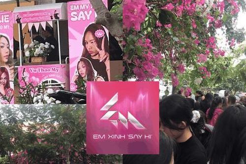 Em Xinh 'Say Hi' bắt đầu ghi hình: Fan đến từ sáng, đội hình nghệ sĩ vẫn là ẩn số