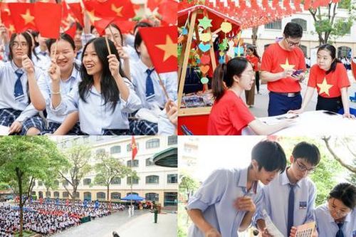 Ngày thứ Bảy tràn niềm vui với loạt hoạt động bổ ích của teen trường Nguyễn Siêu
