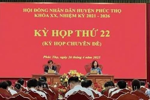 HĐND huyện Phúc Thọ thông qua phương án thành lập 3 xã: Phúc Thọ, Phúc Lộc, Hát Môn