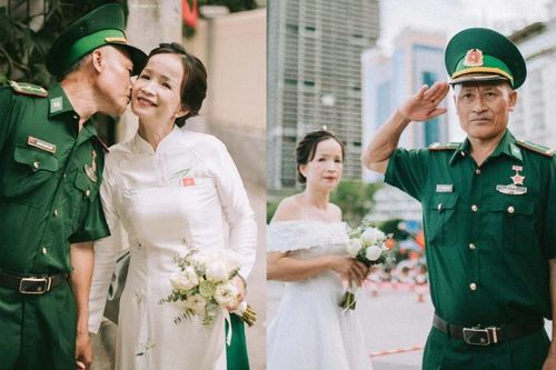 Bộ ảnh cưới '50 năm 1 lần' ở Bến Bạch Đằng gây sốt MXH
