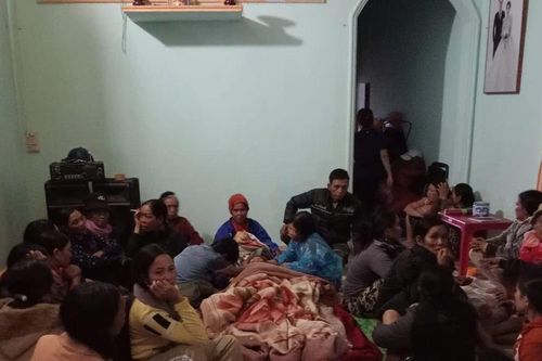 Cặp vợ chồng bị sét đánh thương vong