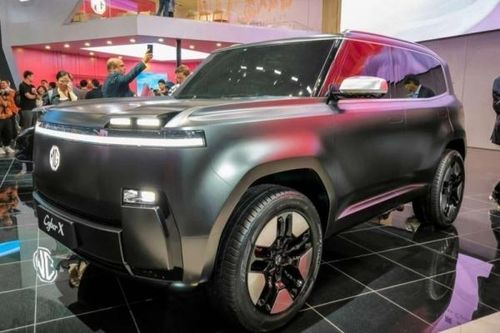 Cận cảnh SUV điện MG Cyber X Concept ra mắt tại Trung Quốc