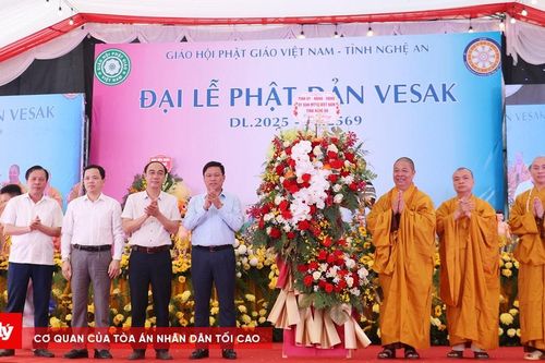 Nghệ An tổ chức Đại lễ Phật đản năm 2025 - Phật lịch 2569