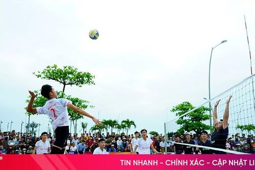 Hấp dẫn Giải Bóng chuyền nam huyện Nghi Xuân