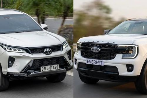 Tầm giá 1,2 tỷ đồng: Chọn Ford Everest hay Toyota Fortuner?