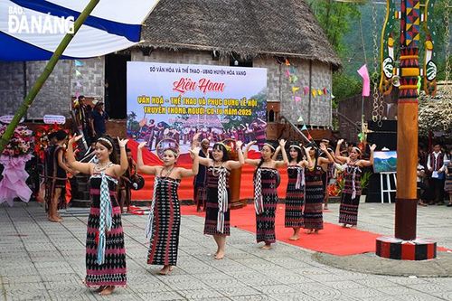 Khai mạc Liên hoan văn hóa thể thao và phục dựng lễ hội truyền thống người Cơ tu năm 2025