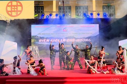 Bế mạc Liên hoan Nghệ thuật quần chúng các xã, phường, thị trấn biên giới tỉnh Lào Cai lần thứ II