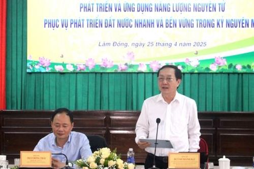 Phát triển và ứng dụng năng lượng nguyên tử phục vụ phát triển đất nước nhanh và bền vững trong kỷ nguyên mới