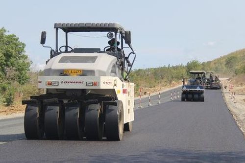 Hối hả trên công trường mở đường kết nối Bình Thuận - Lâm Đồng