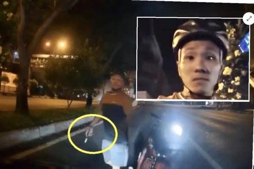 Đưa đối tượng chặn đầu xe, cầm hung khí đe dọa tài xế đi cai nghiện ma túy