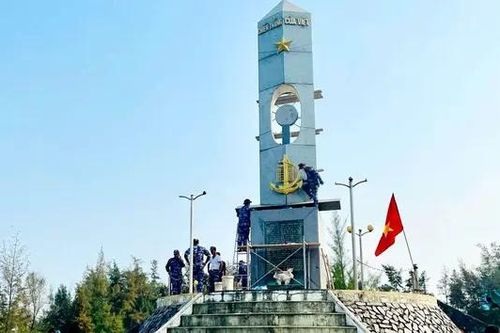 Tôn tạo, chỉnh trang Tượng đài chiến thắng Đặc công Hải quân