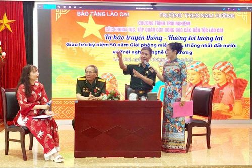 Lào Cai: Học sinh trải nghiệm bảo tàng, thi kể chuyện lịch sử - lan tỏa truyền thống yêu nước
