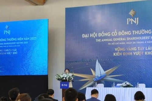 ĐHĐCĐ 2025 PNJ: Lãi kỷ lục năm 2024, dự báo sức mua trang sức giảm do giá vàng tăng nhanh