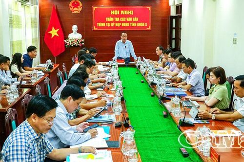 Thẩm tra các văn bản trình Kỳ họp thứ 19 HĐND tỉnh