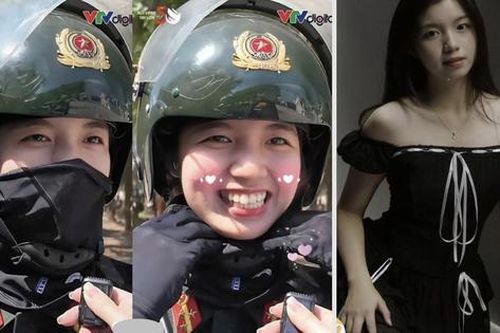 Chân dung chiến sĩ khối nữ Cảnh sát Đặc nhiệm xuất hiện 5 giây khiến mạng xã hội 'dậy sóng'