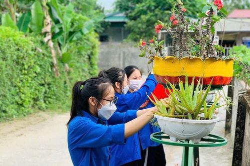 Góp sức trẻ xây những vùng nông thôn đáng sống