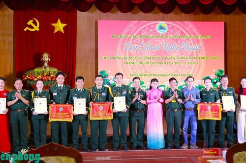 Nhiều hoạt động chào mừng kỷ niệm 50 năm Ngày truyền thống BĐBP thành phố Hồ Chí Minh