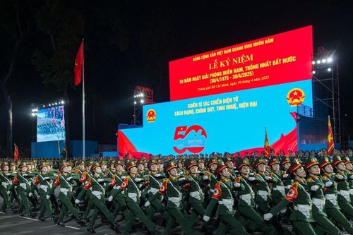 Nhiều lãnh đạo nước ngoài dự lễ kỷ niệm 50 năm Ngày Giải phóng miền Nam, thống nhất đất nước