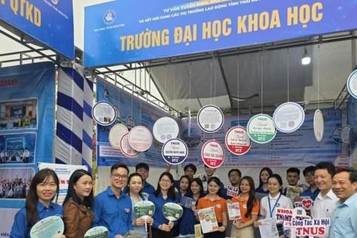 Gần 5.000 học sinh, sinh viên tham gia ngày hội việc làm ở Thái Nguyên