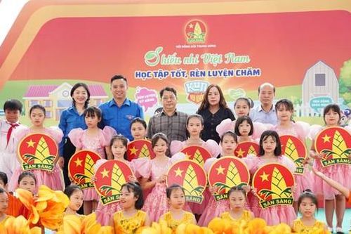 Sôi nổi ngày hội thiếu nhi học tập tốt, rèn luyện chăm