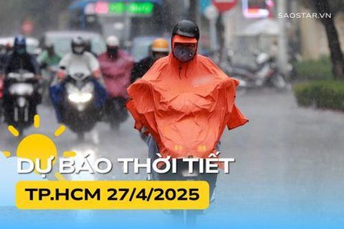 Thời tiết TP.HCM hôm nay (27/4)