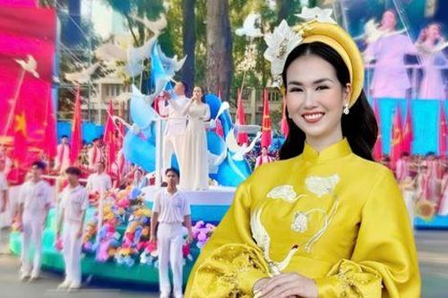 Võ Hạ Trâm 'gây bão' khi thể hiện sáng tác của nhạc sĩ Nguyễn Văn Chung tại buổi tổng duyệt diễu binh