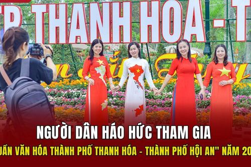 Người dân háo hức tham gia 'Tuần văn hóa Thành phố Thanh Hóa – Thành phố Hội An' năm 2025