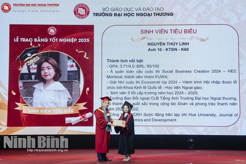 Lộ trình học phù hợp giúp nữ sinh tốt nghiệp sớm Đại học Ngoại thương loại Xuất sắc