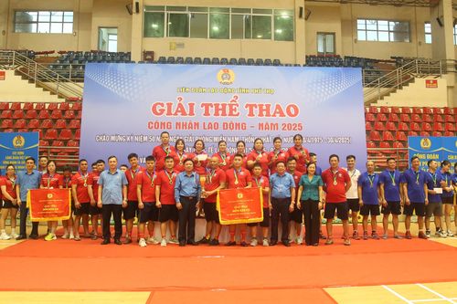 Bế mạc giải thể thao công nhân lao động năm 2025