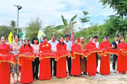 Đồng Nai: Ban Từ thiện xã hội GHPGVN tỉnh khánh thành cầu dân sinh Giác Quang 2