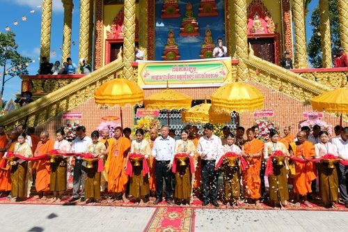 Kiên Giang: Khánh thành ngôi chánh điện chùa Sóc Ven Cũ