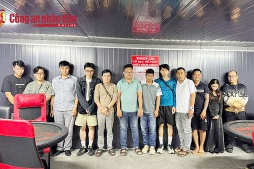 Triệt xóa sòng bài Poker tại Khu dân cư giảng viên Đại học Cần Thơ