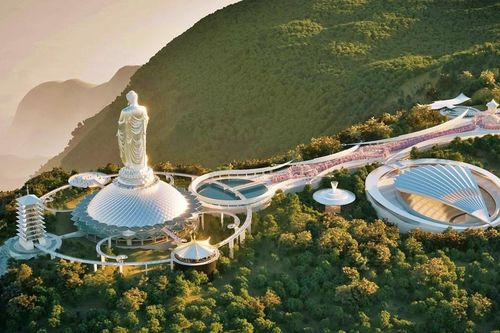Tuyến cáp treo lên Huyệt đạo Am Tiên ngàn Nưa Thanh Hóa có Bà Triệu cưỡi voi đánh còng