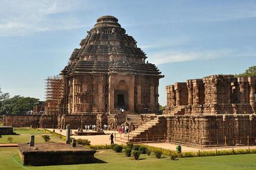 Đền Mặt trời Konark, độc đáo với bánh xe thời gian chính xác đến từng phút