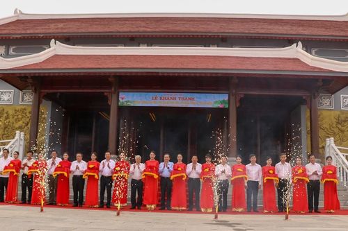 Khánh thành Di tích Khu lưu niệm Tổng Bí thư Lê Duẩn