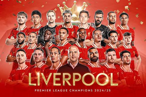 Vô địch Ngoại hạng Anh, Liverpool san bằng kỷ lục của Manchester United