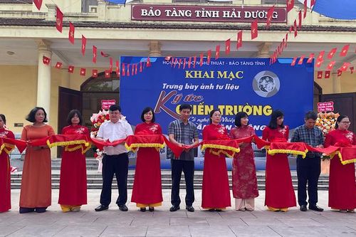 Hải Dương trưng bày ảnh tư liệu về chiến trường xưa