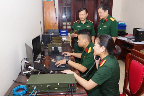 Cơ yếu Quân đội phục vụ Tổng hành dinh, góp phần làm nên đại thắng