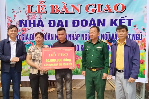 Những ngôi nhà thắm đượm nghĩa tình quân dân