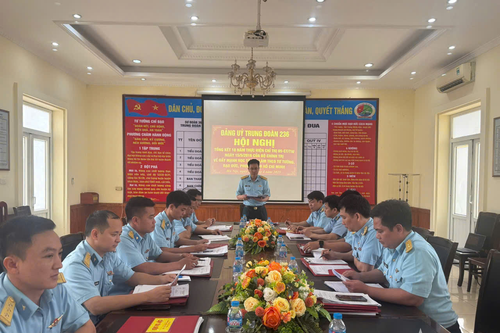 Trung đoàn 236 tổng kết 10 năm thực hiện Chỉ thị số 05 của Bộ Chính trị