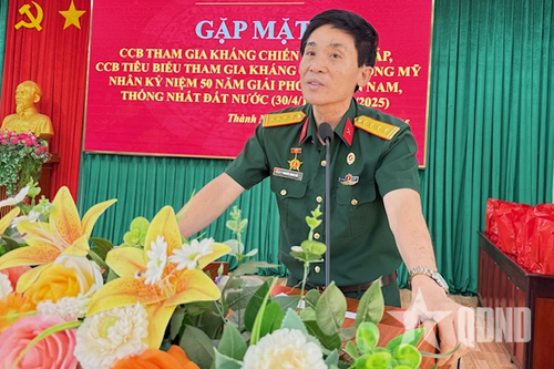 Đắk Lắk gặp mặt tri ân cựu chiến binh tiêu biểu phường Thành Nhất, thành phố Buôn Ma Thuột.