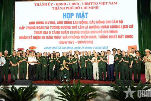 TP Hồ Chí Minh họp mặt tri ân các anh hùng LLVT, nhân chứng lịch sử