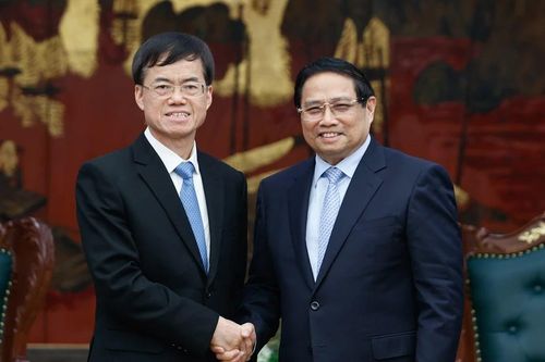 Thủ tướng Phạm Minh Chính tiếp Bộ trưởng Bộ Công tác về quân nhân xuất ngũ Trung Quốc