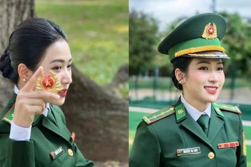 Nữ trung úy 'chỉ thua hoa hậu mỗi vương miện', có thành tích không đếm xuể
