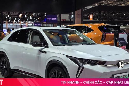 Ảnh thực tế SUV điện Honda e:N2: Thiết kế thể thao, mỗi lần sạc chạy 500 km